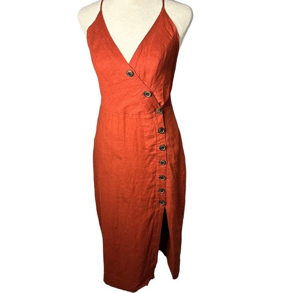 Urban Outfitters Dresses & Skirts - Urban Outfitters Linen Blend Summer Dress Size Small